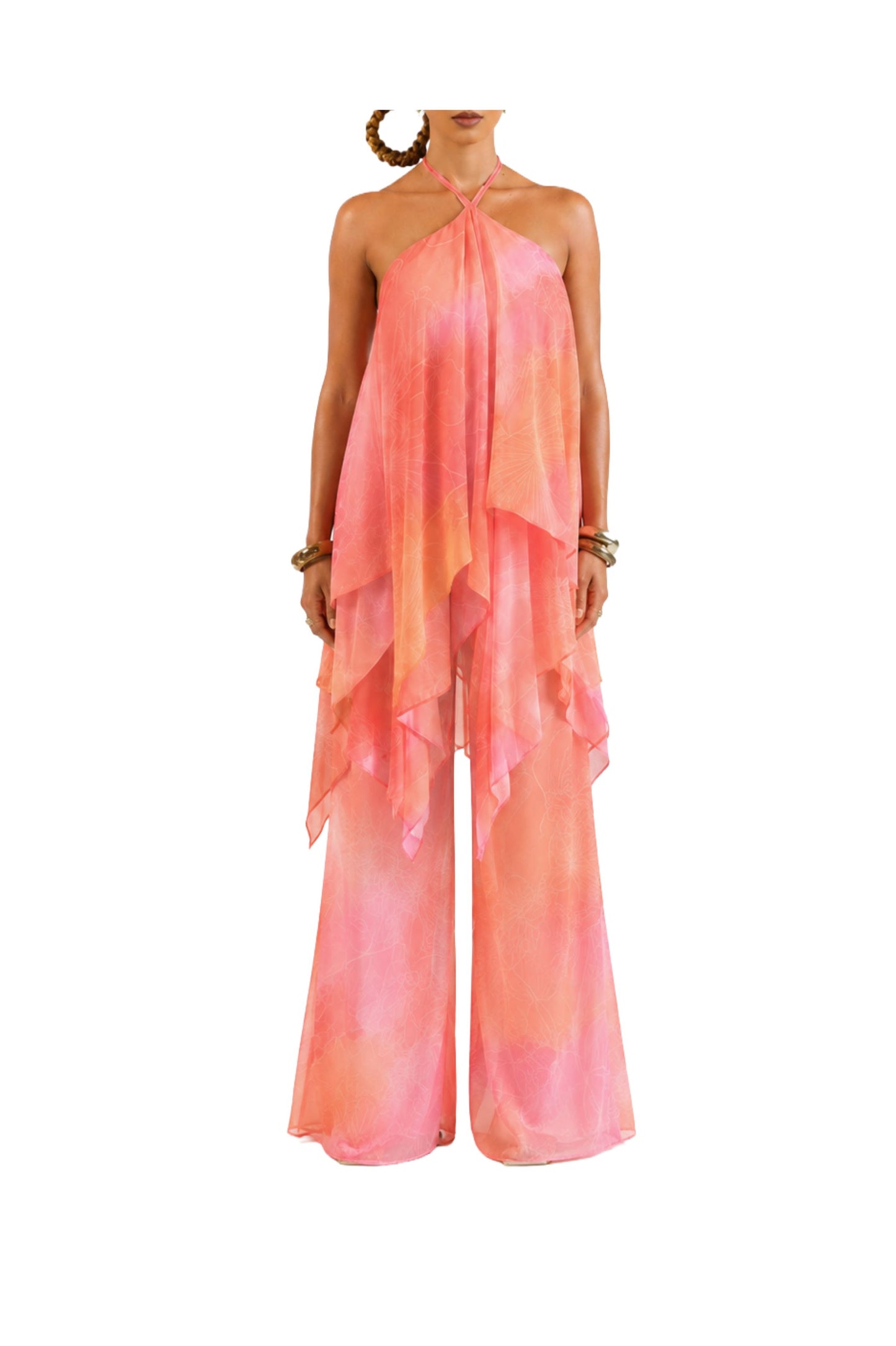 Iwadé Yara Set in "Nori" Print