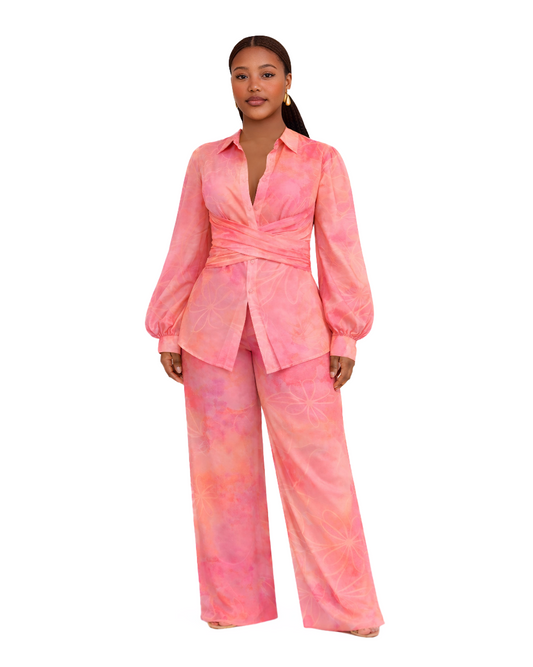 Zena Set in "Nori" Print